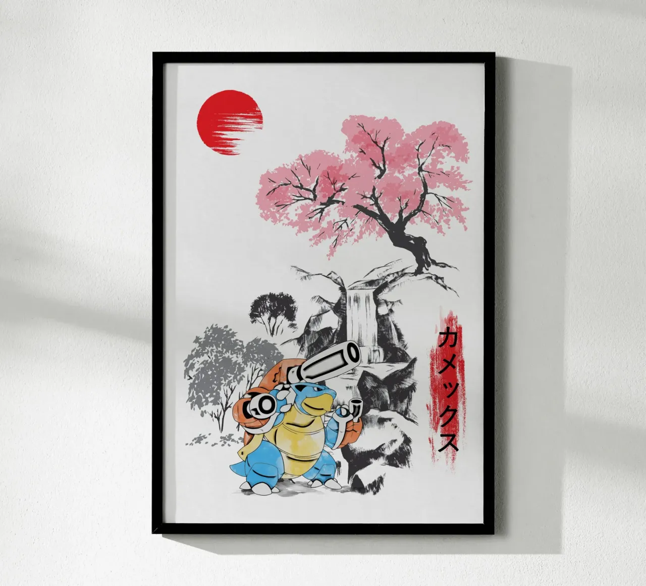 Mega Blastoise poster da Neonartstudio