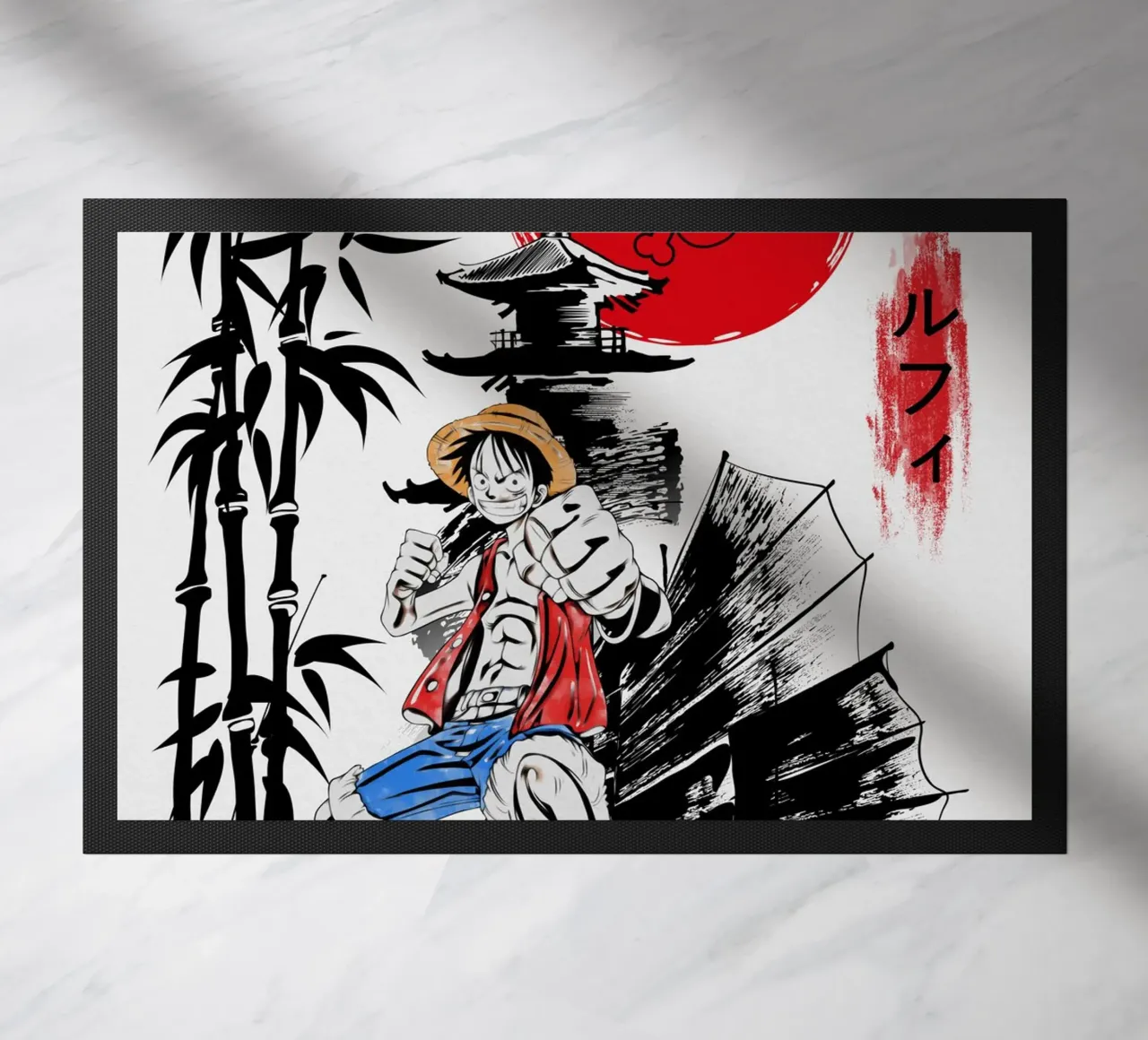 Monkey D Luffy zerbino da Neonartstudio