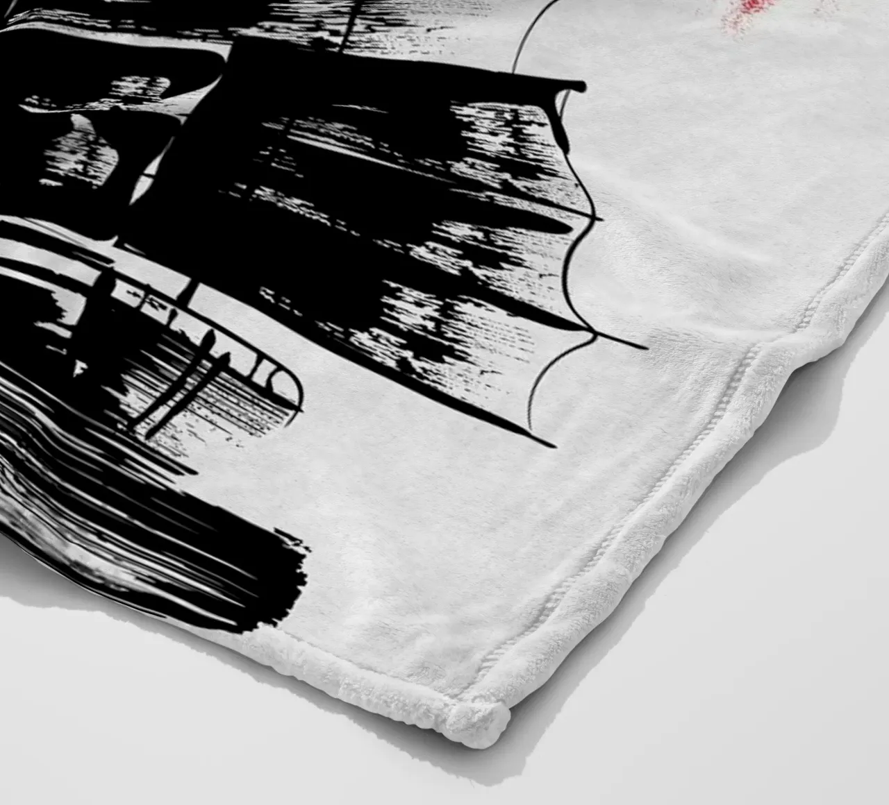 Monkey D Luffy coperta in pile da Neonartstudio
