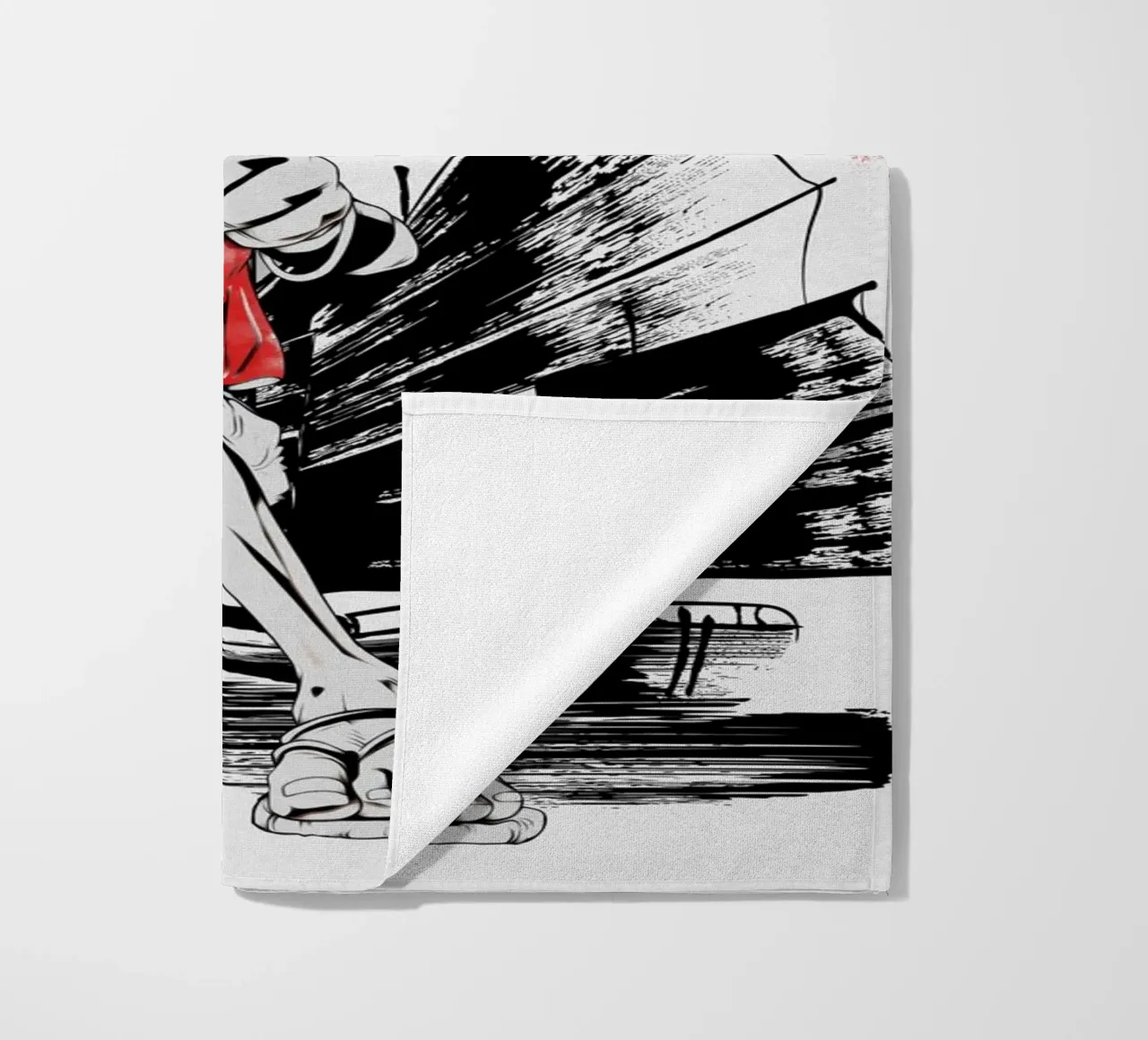 Monkey D Luffy telo mare da Neonartstudio