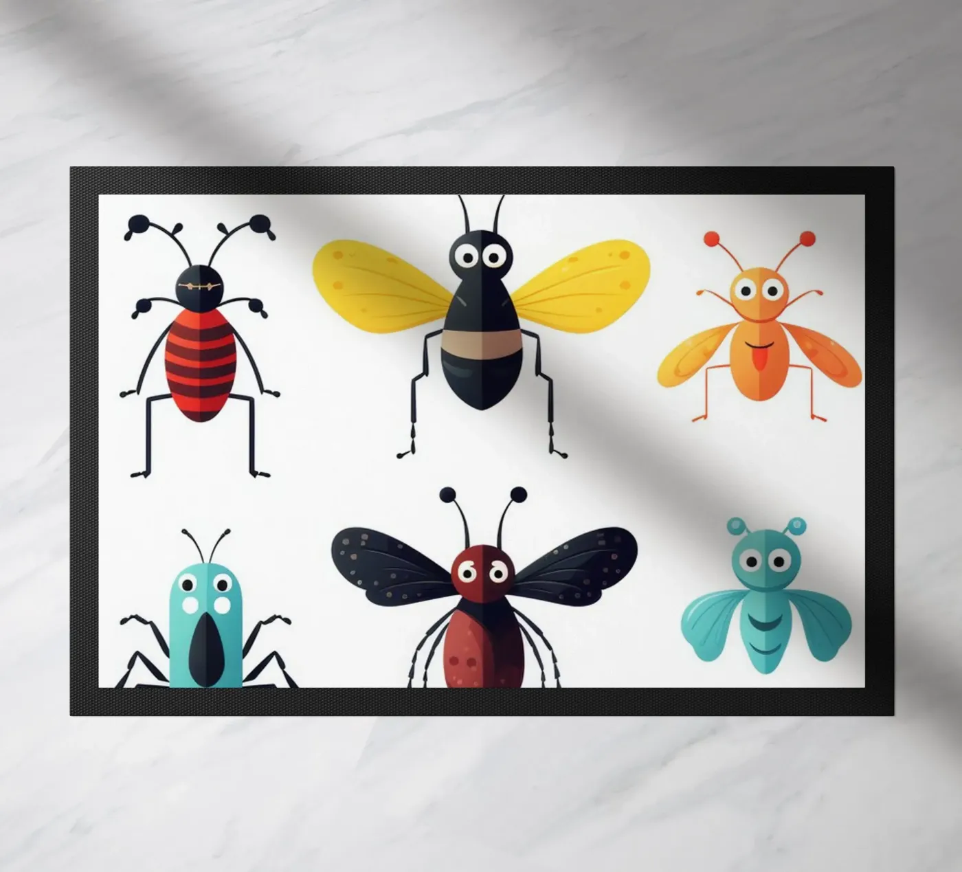 Fun animals doormat by Art Digital Visuel