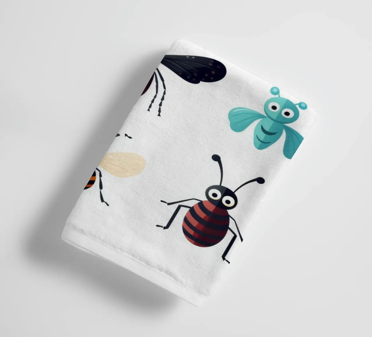 Leuke dieren badhanddoek van Art Digital Visuel