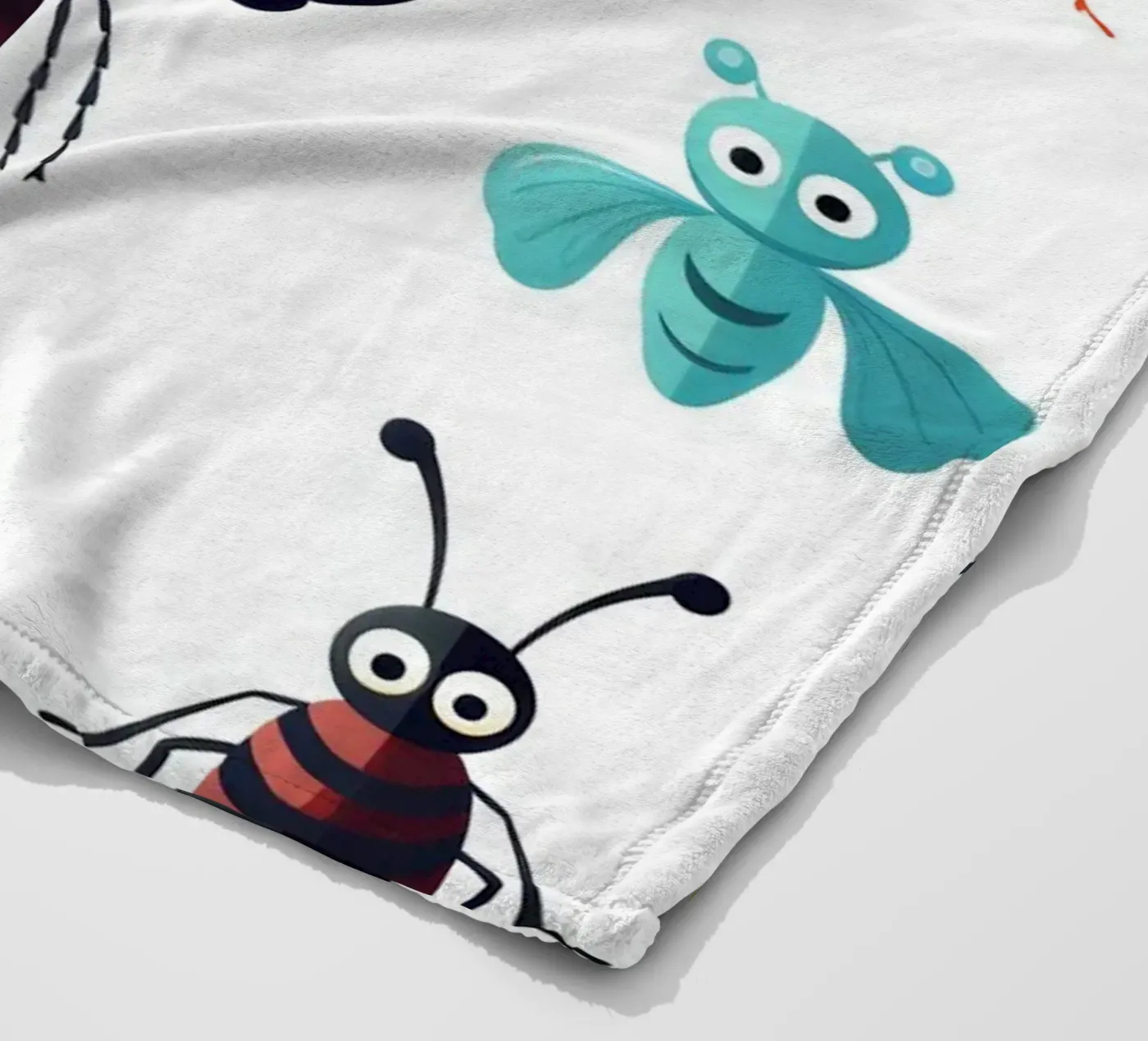 Fun animals fleece blanket by Art Digital Visuel