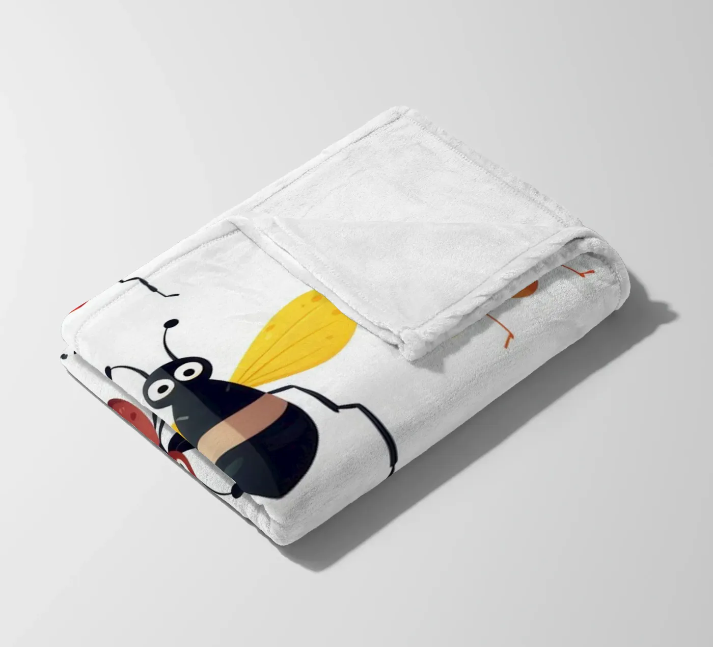 Fun animals fleece blanket by Art Digital Visuel