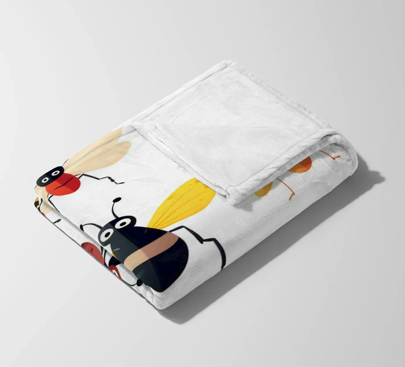 Fun animals fleece blanket by Art Digital Visuel
