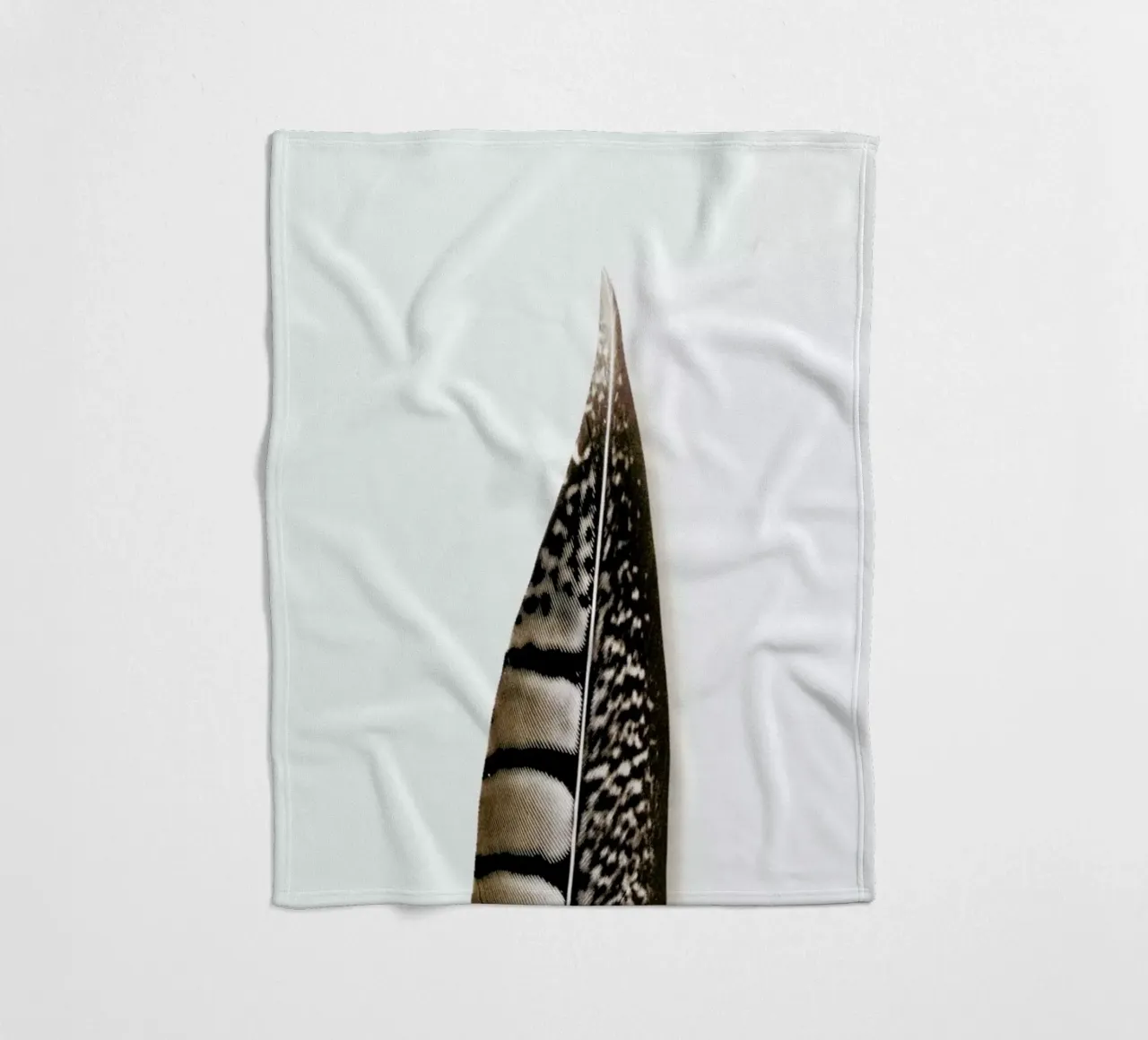 One Feather coperta in pile da Miles of Light