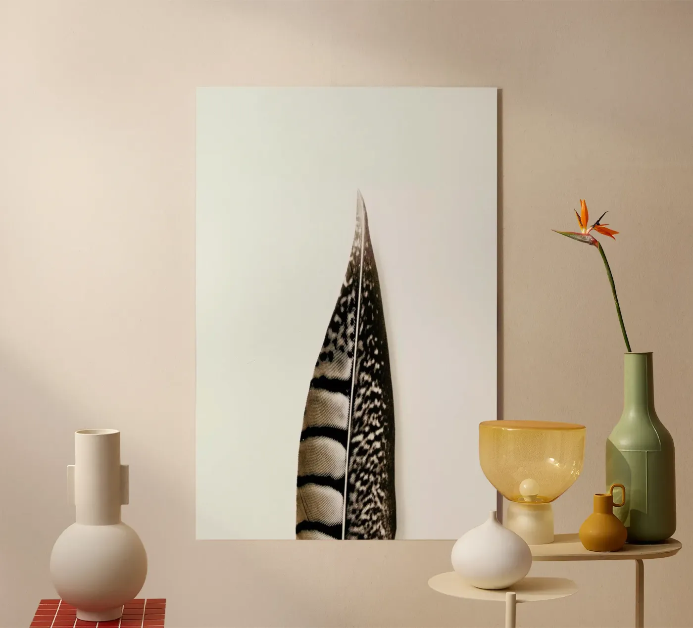 One Feather plexiglass da Miles of Light