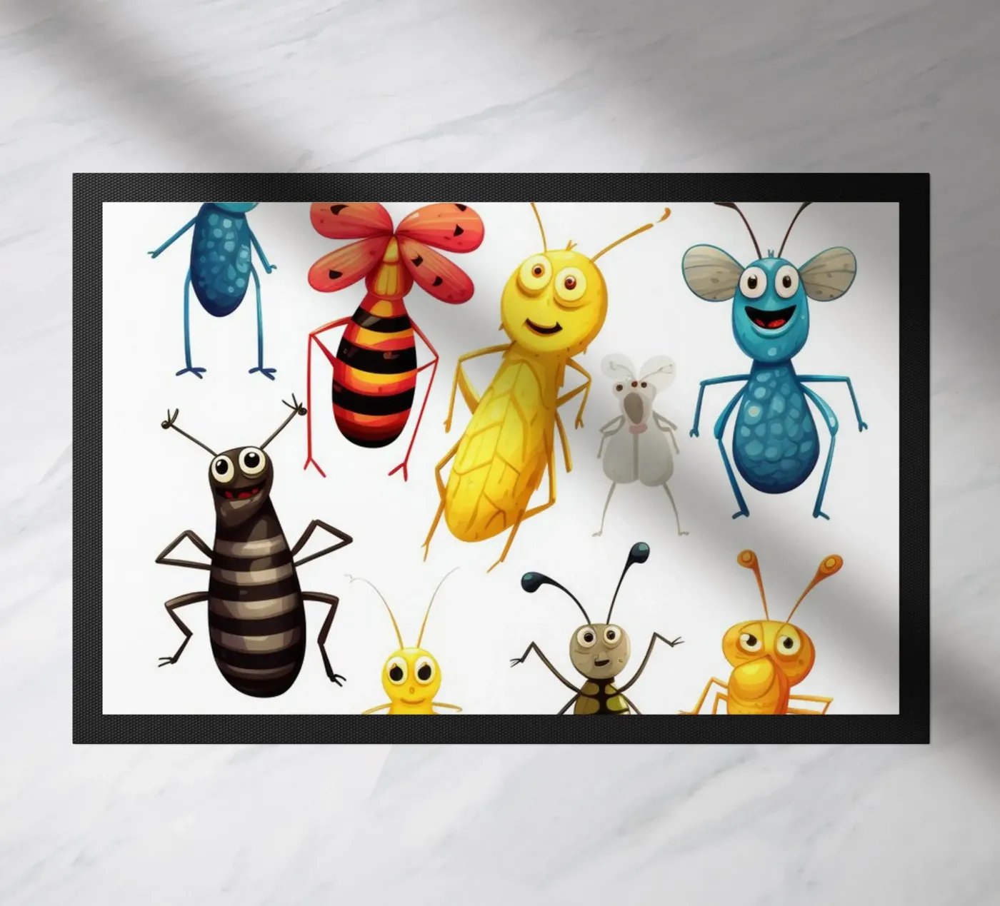 Fun animals doormat by Art Digital Visuel