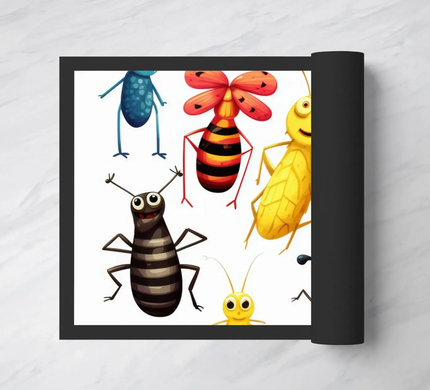 Fun animals doormat by Art Digital Visuel