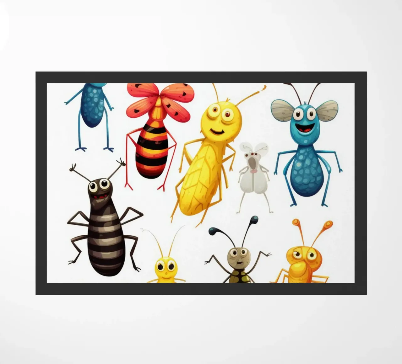 Fun animals doormat by Art Digital Visuel
