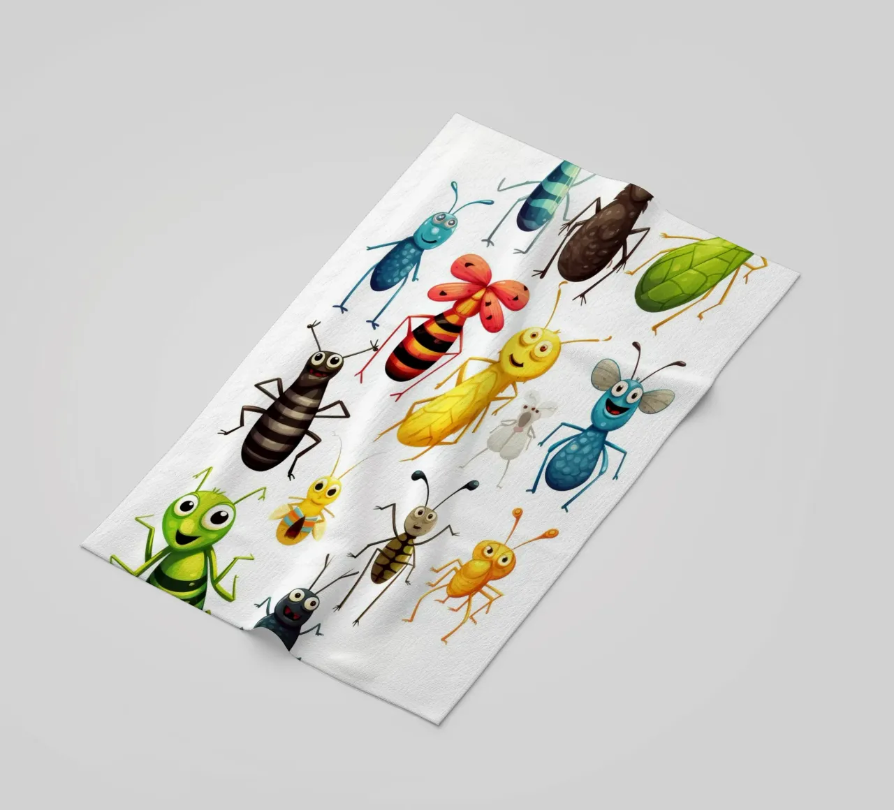 Fun animals beach towel by Art Digital Visuel