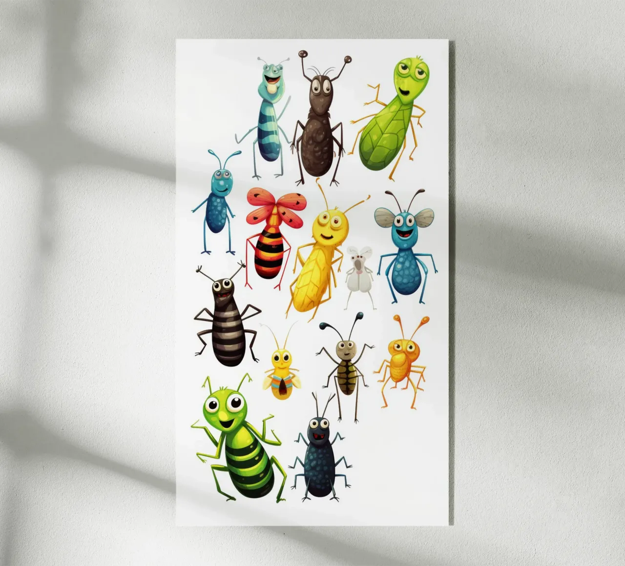 Animaux amusants plexiglas de Art Digital Visuel