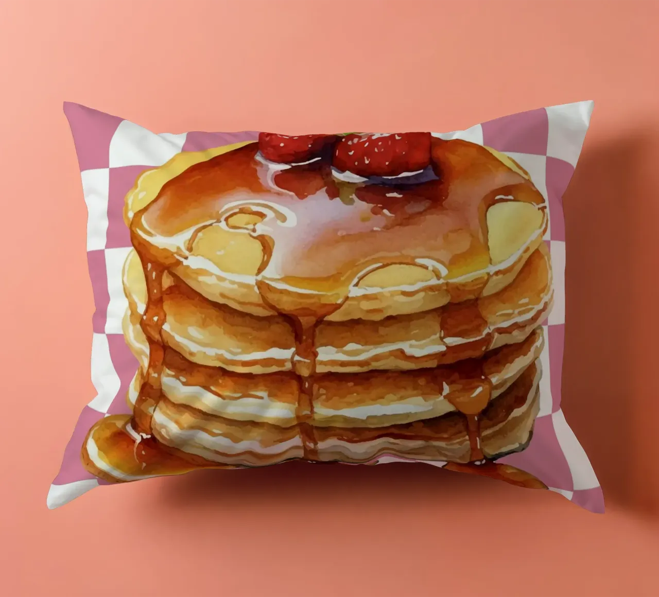 stack of pancakes cuscino da ramosashop