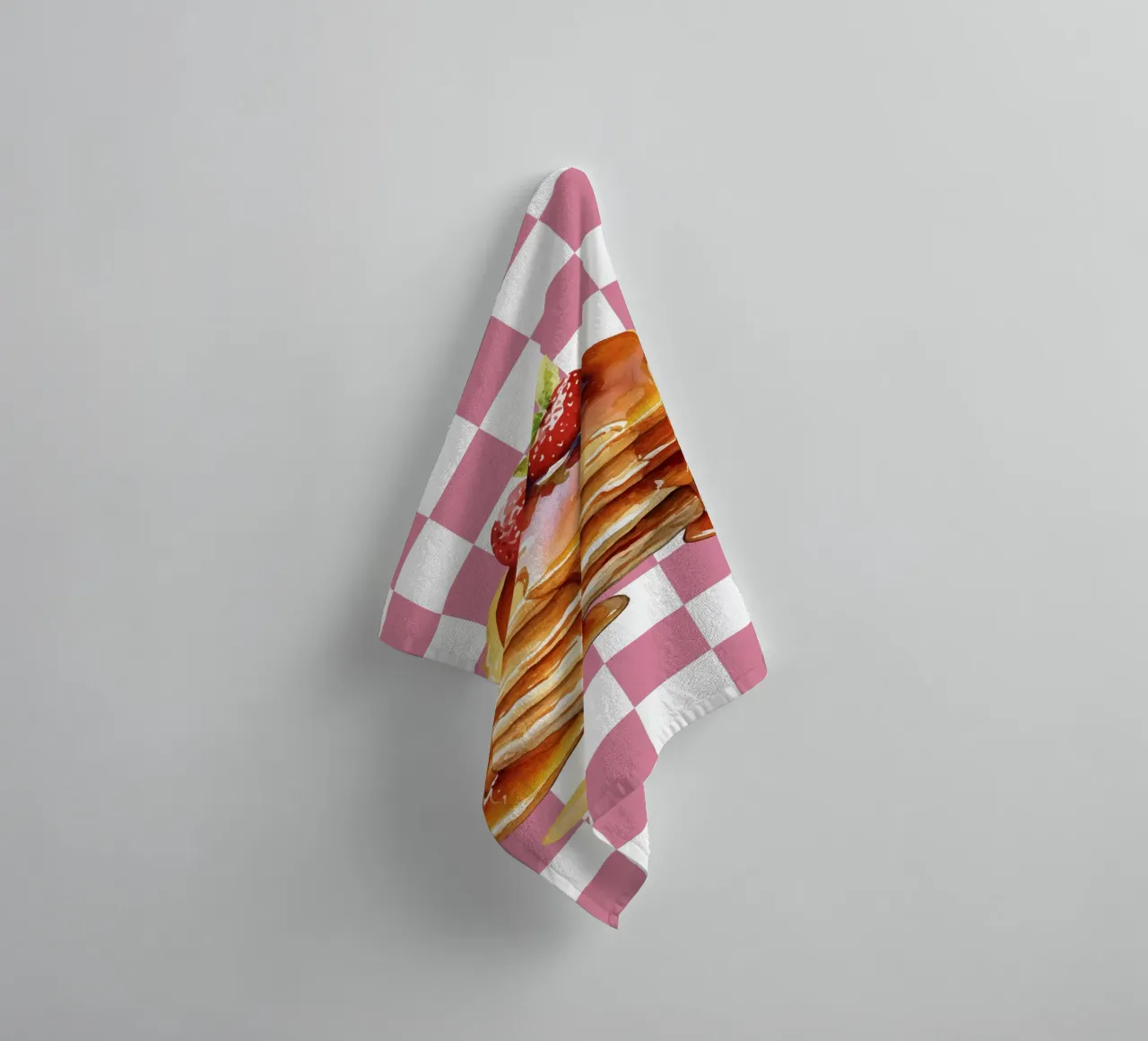 stack of pancakes towel by ramosashop