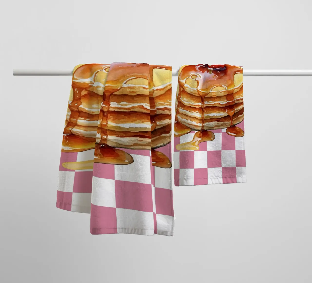 stack of pancakes towel by ramosashop