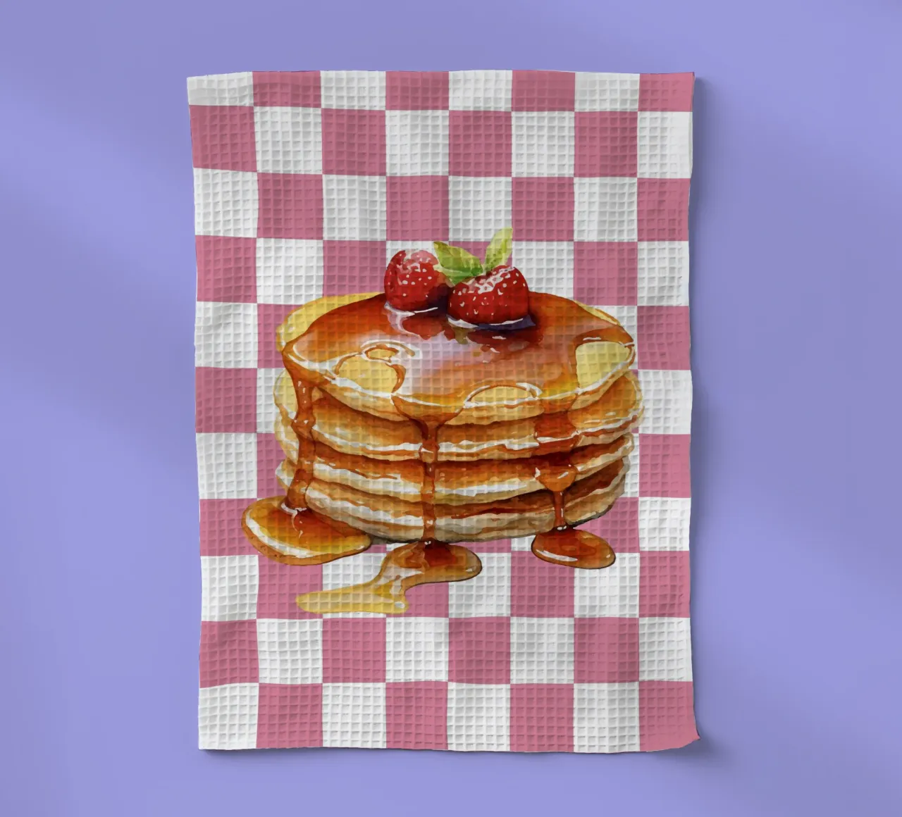 stack of pancakes canovaccio da cucina da ramosashop