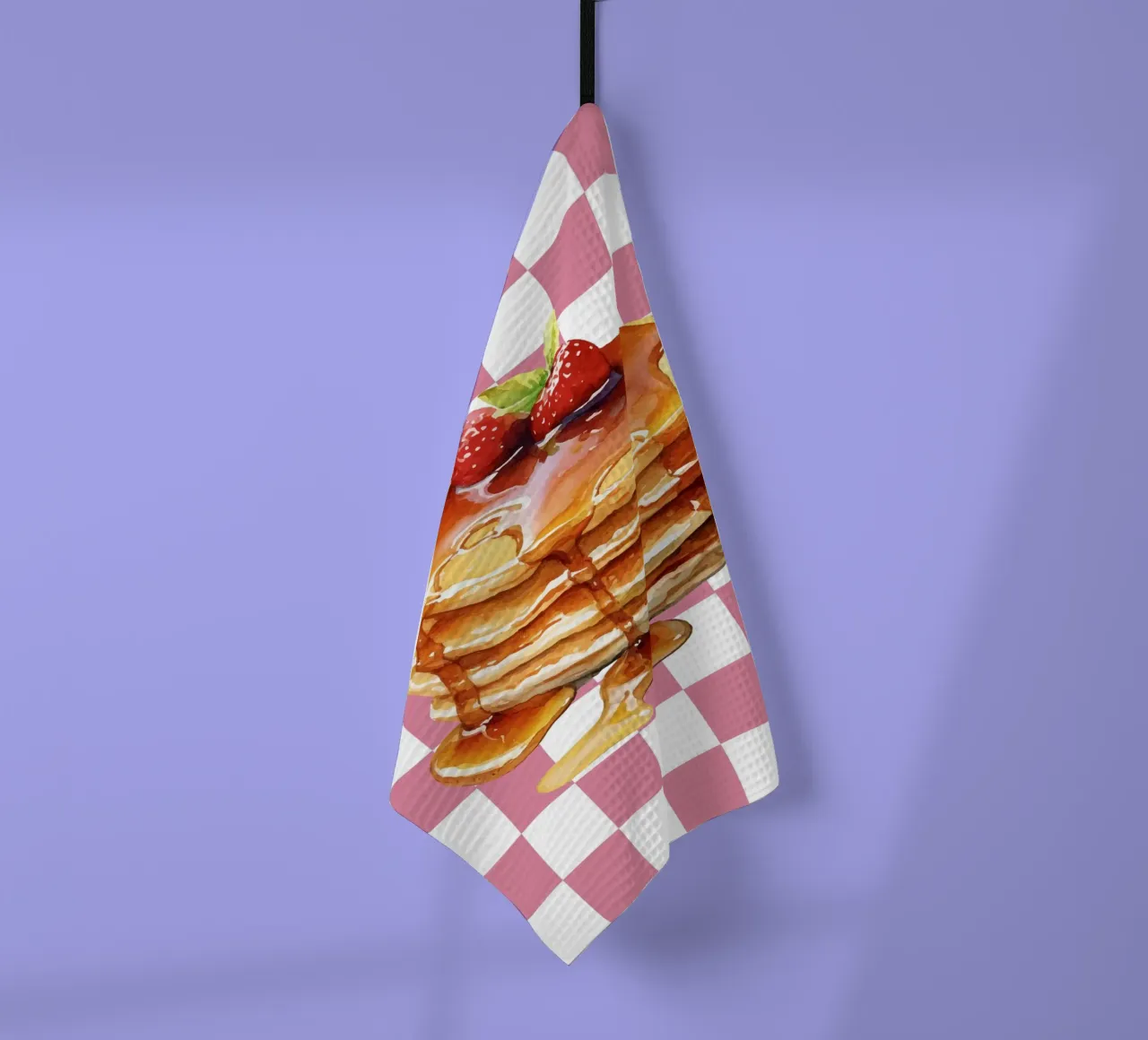 stack of pancakes canovaccio da cucina da ramosashop