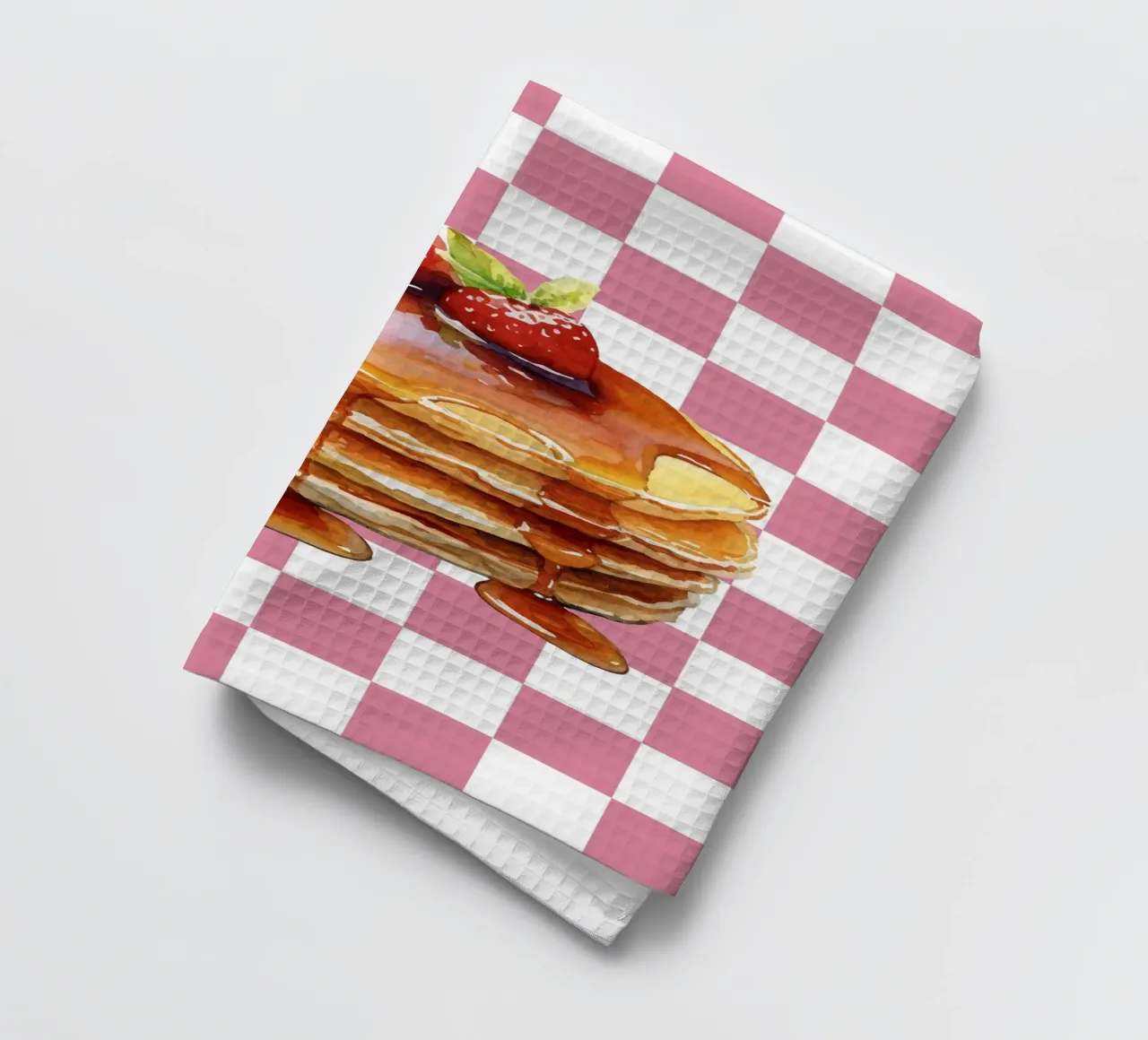 stack of pancakes canovaccio da cucina da ramosashop