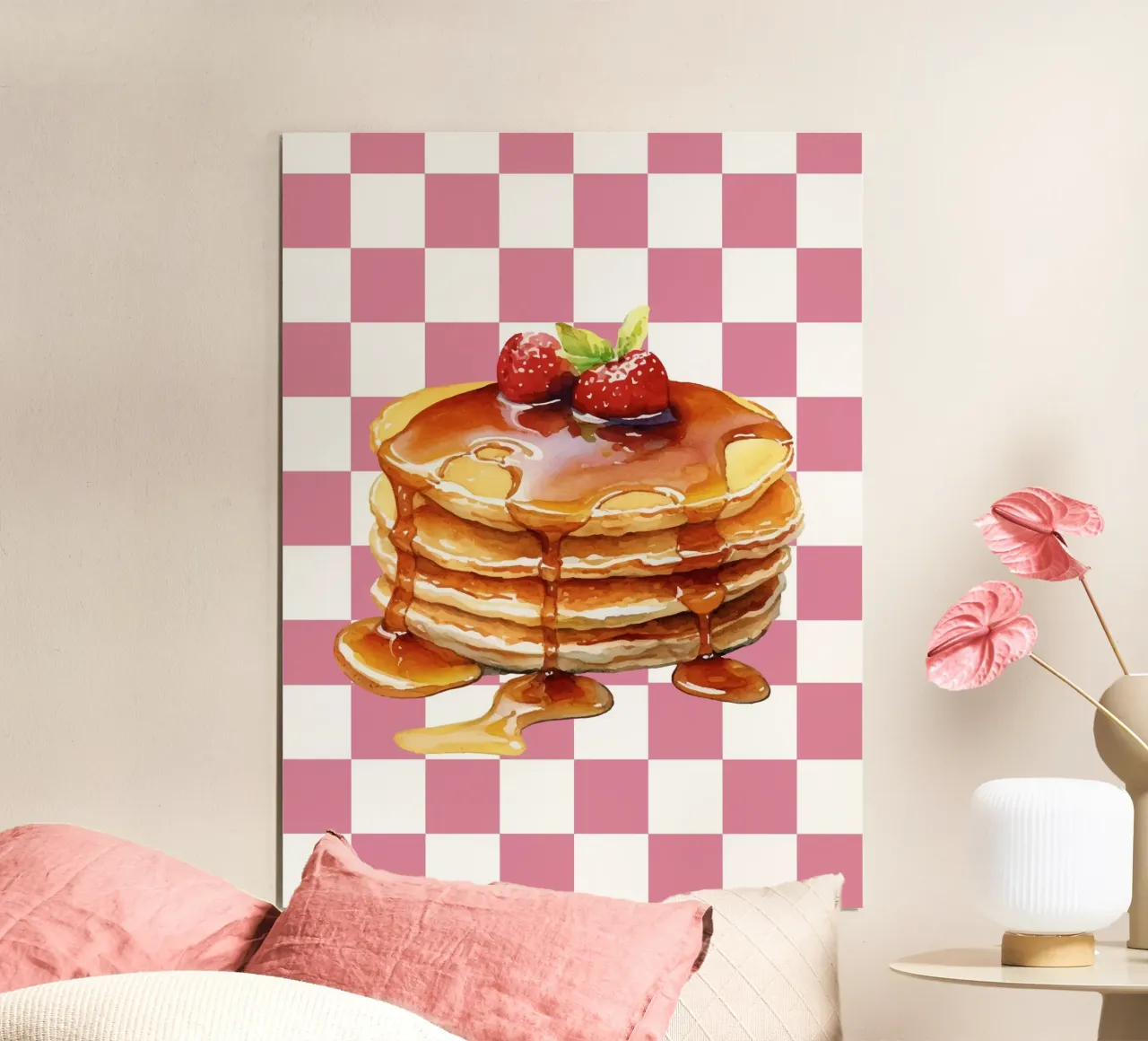 stack of pancakes poster da ramosashop