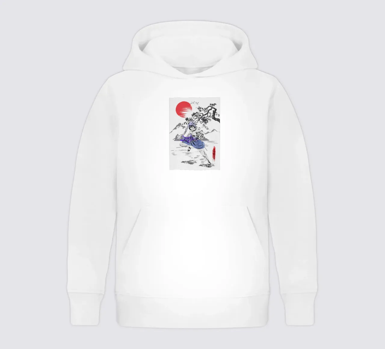 Uchiha Sasuke felpa bambino con cappuccio da Neonartstudio