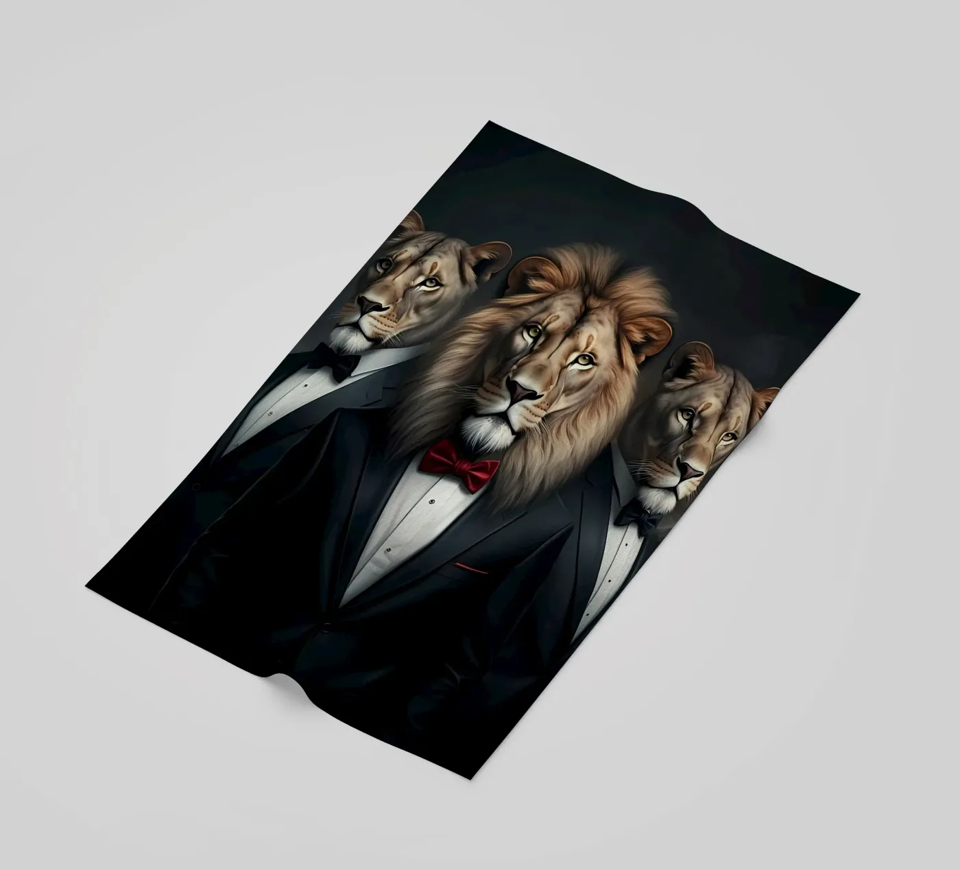 IL RE LEONE telo mare da Art Digital Visuel