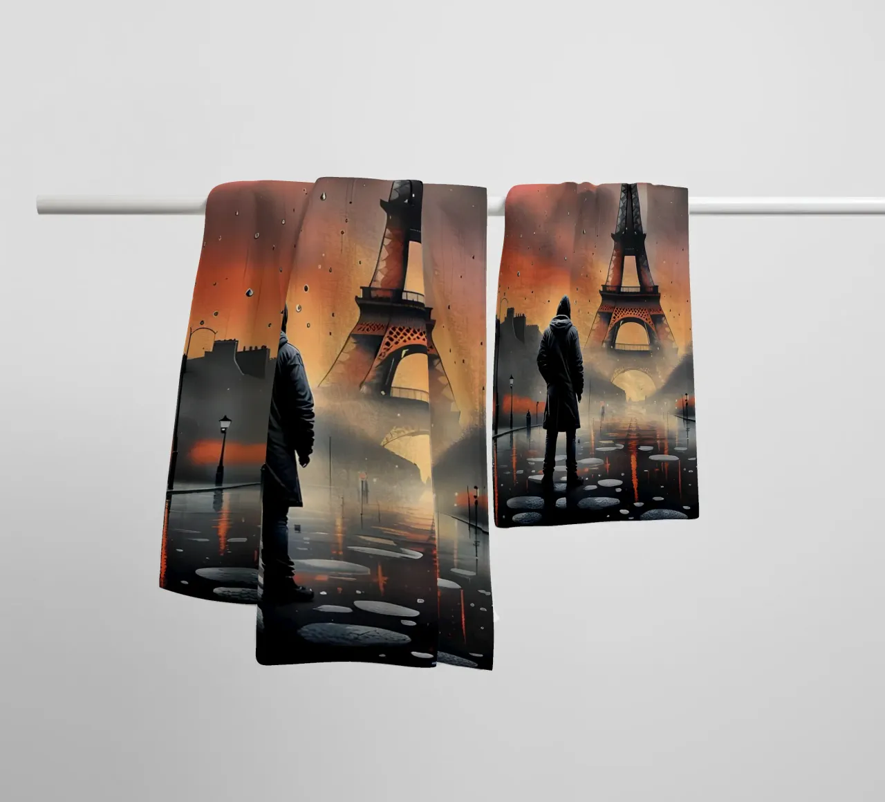 PARIGI, LA MAGNIFICA asciugamano da bagno da Art Digital Visuel