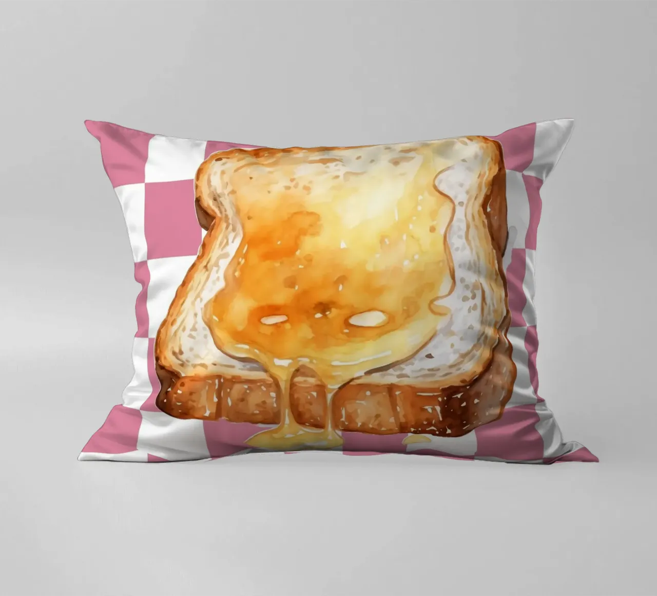 slice of toast cuscino da ramosashop