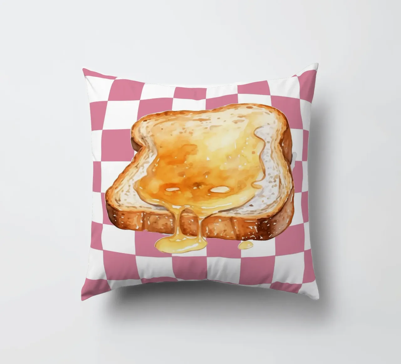 slice of toast cuscino da ramosashop