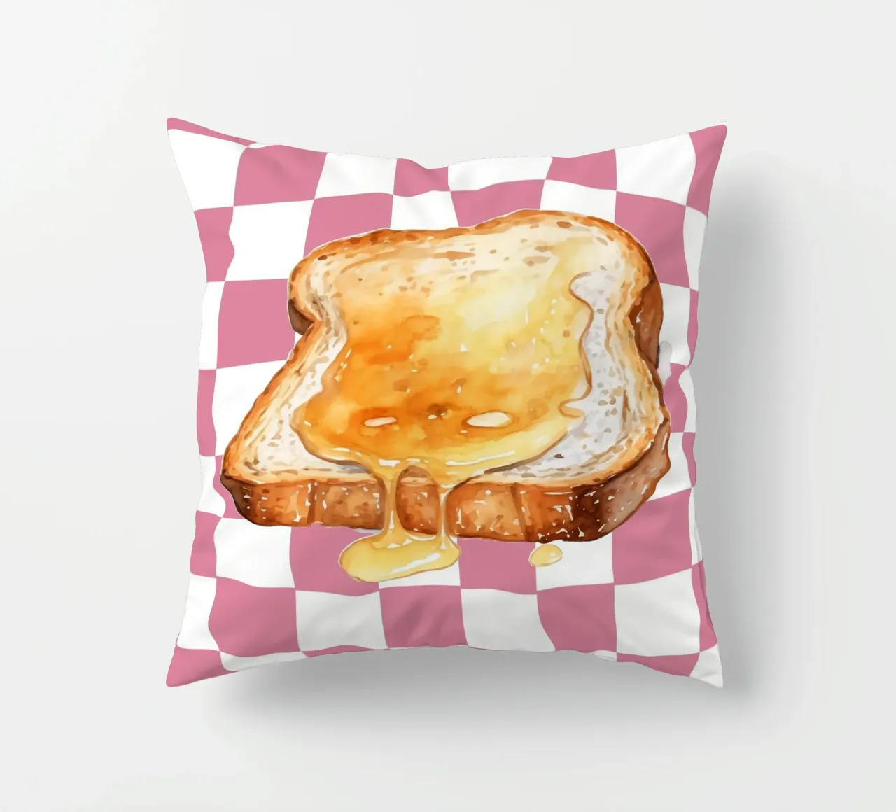 slice of toast cuscino da ramosashop