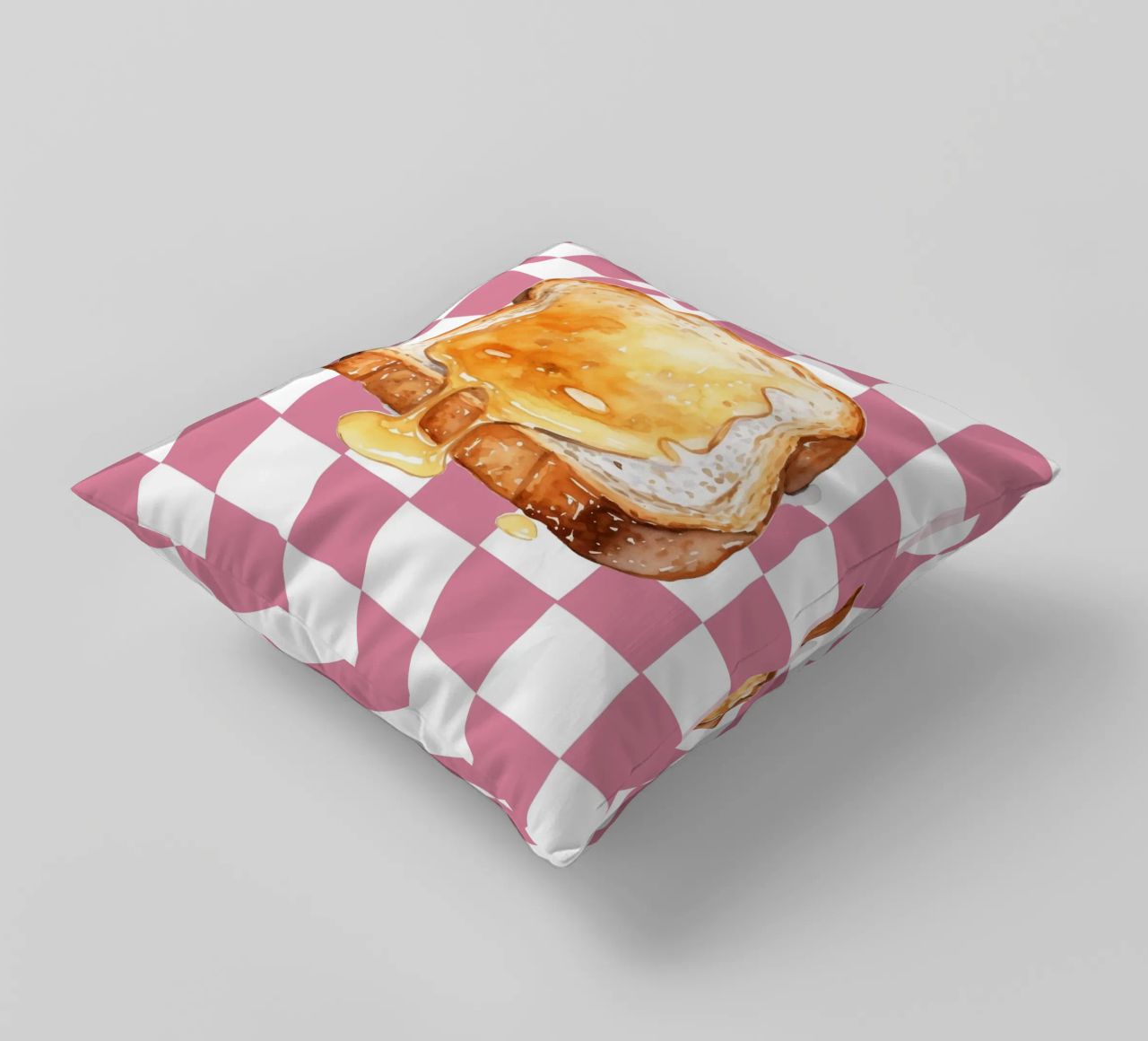 slice of toast cuscino da ramosashop