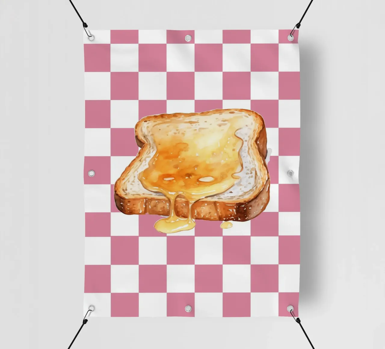 slice of toast PVC Plane von ramosashop
