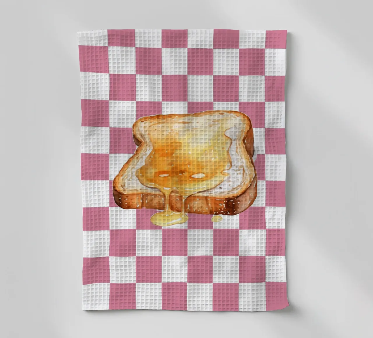 slice of toast Geschirrtuch von ramosashop