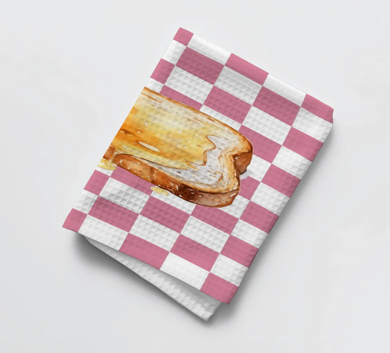 slice of toast Geschirrtuch von ramosashop
