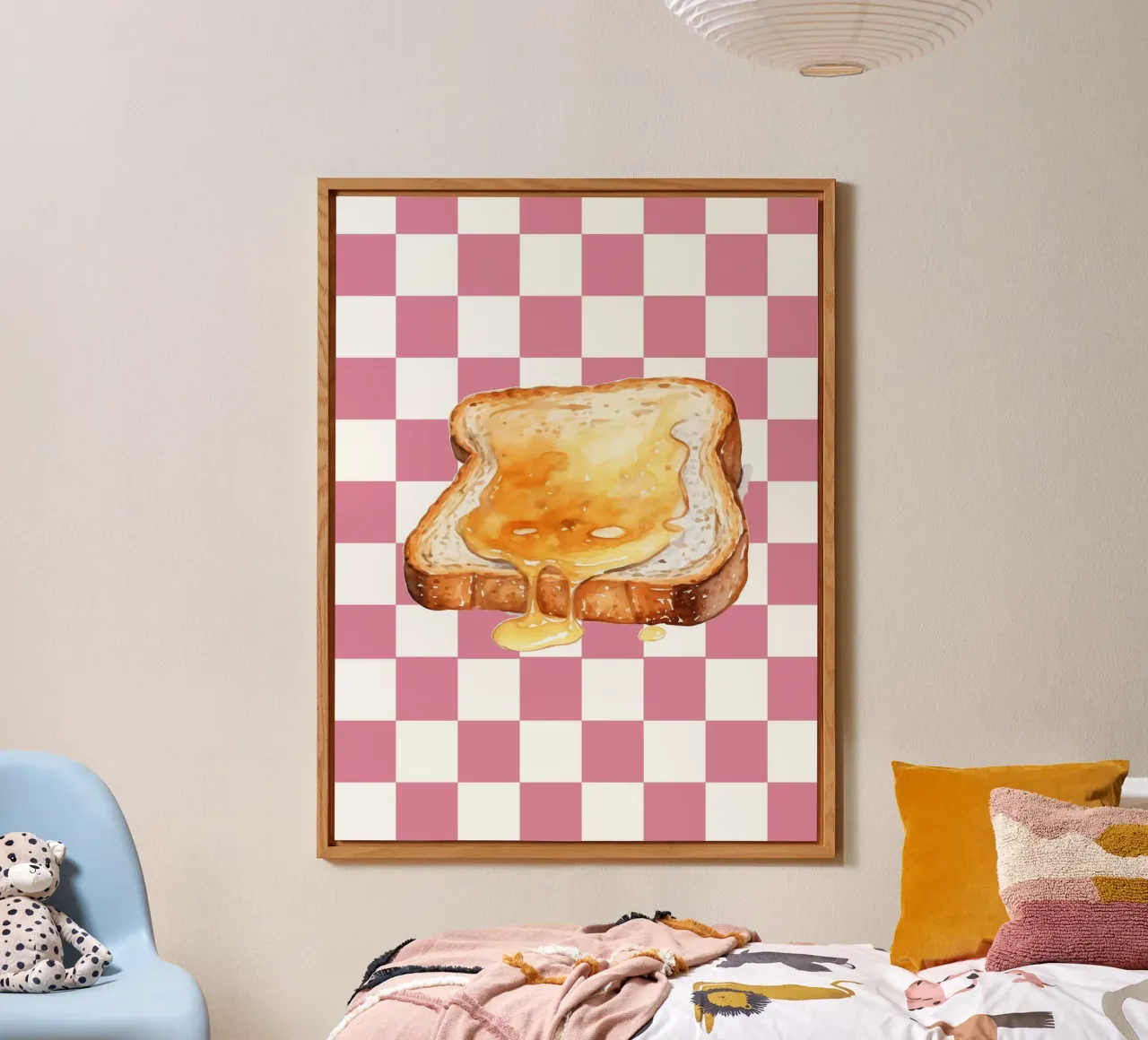 slice of toast alu-dibond by ramosashop