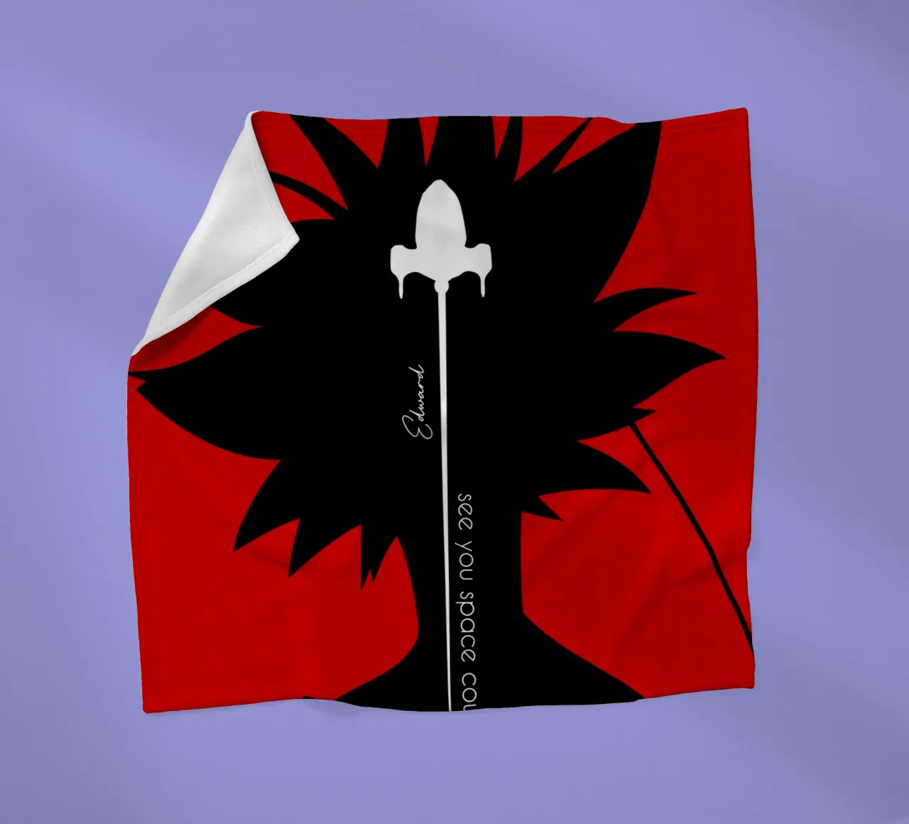 Edward coperta in pile da Neonartstudio