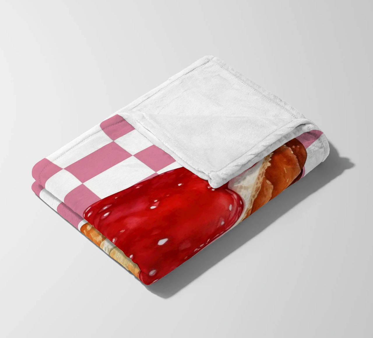 stack of three slices of toast coperta in pile da ramosashop