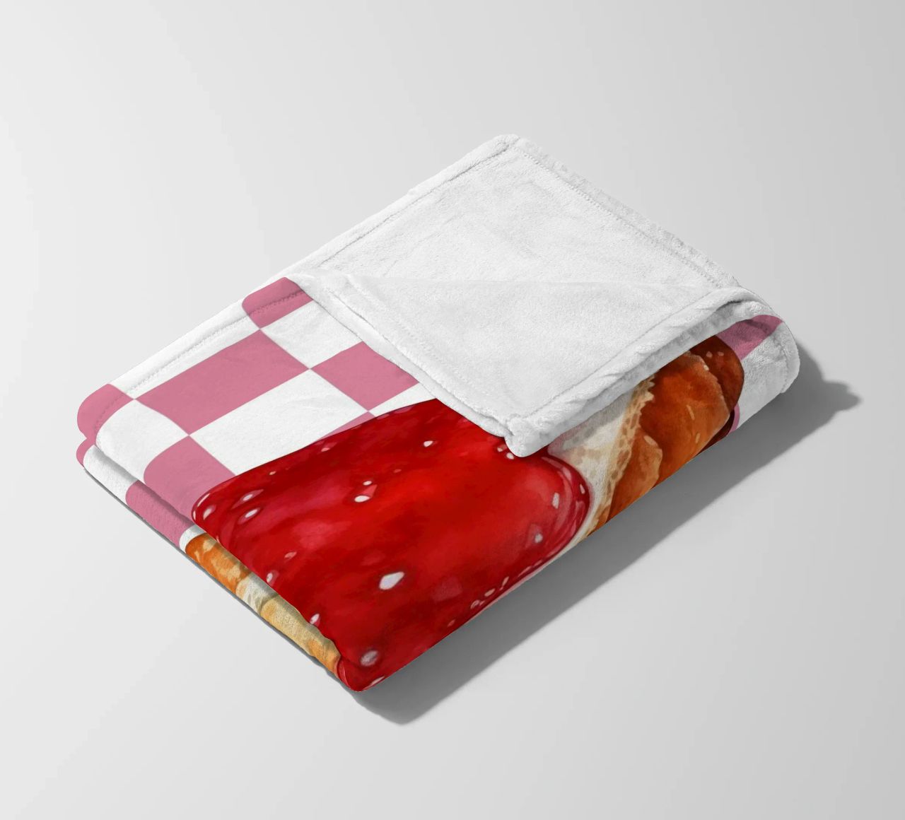stack of three slices of toast coperta in pile da ramosashop