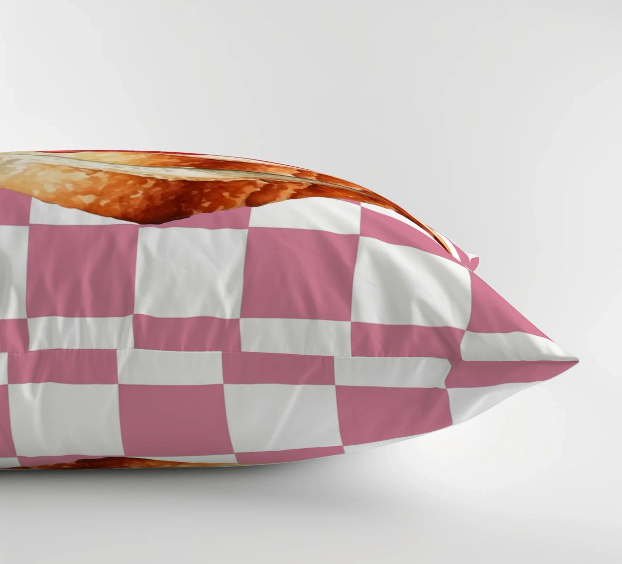 stack of three slices of toast cuscino da ramosashop