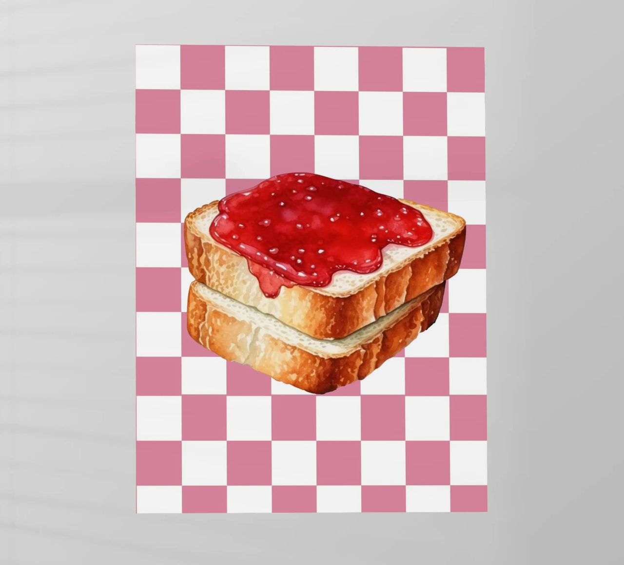stack of three slices of toast pellicola backlit da ramosashop