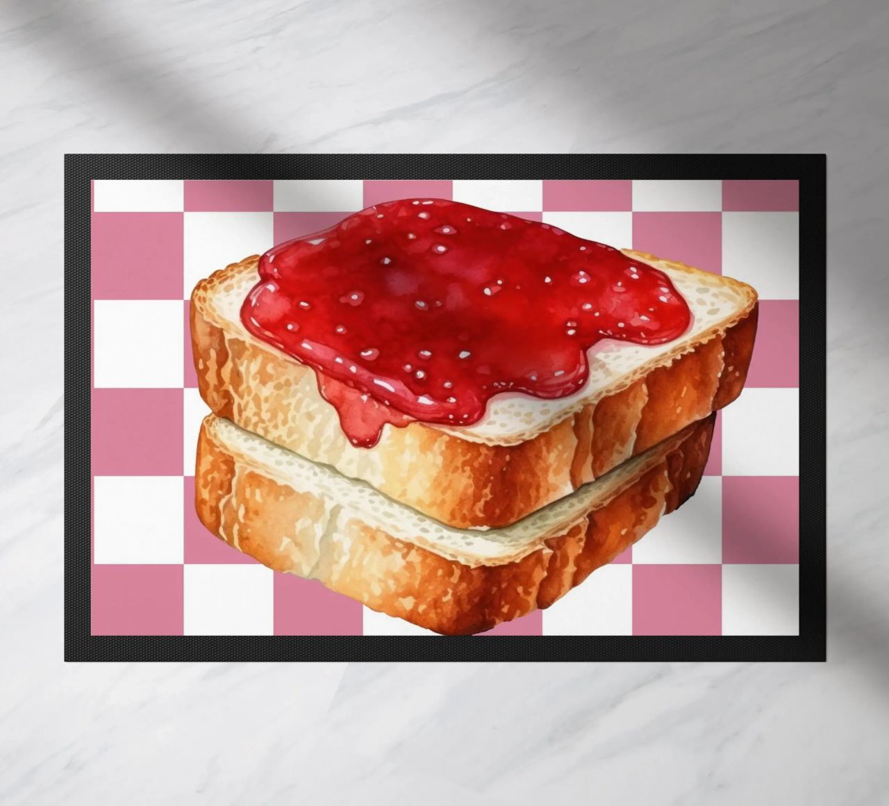 stack of three slices of toast zerbino da ramosashop
