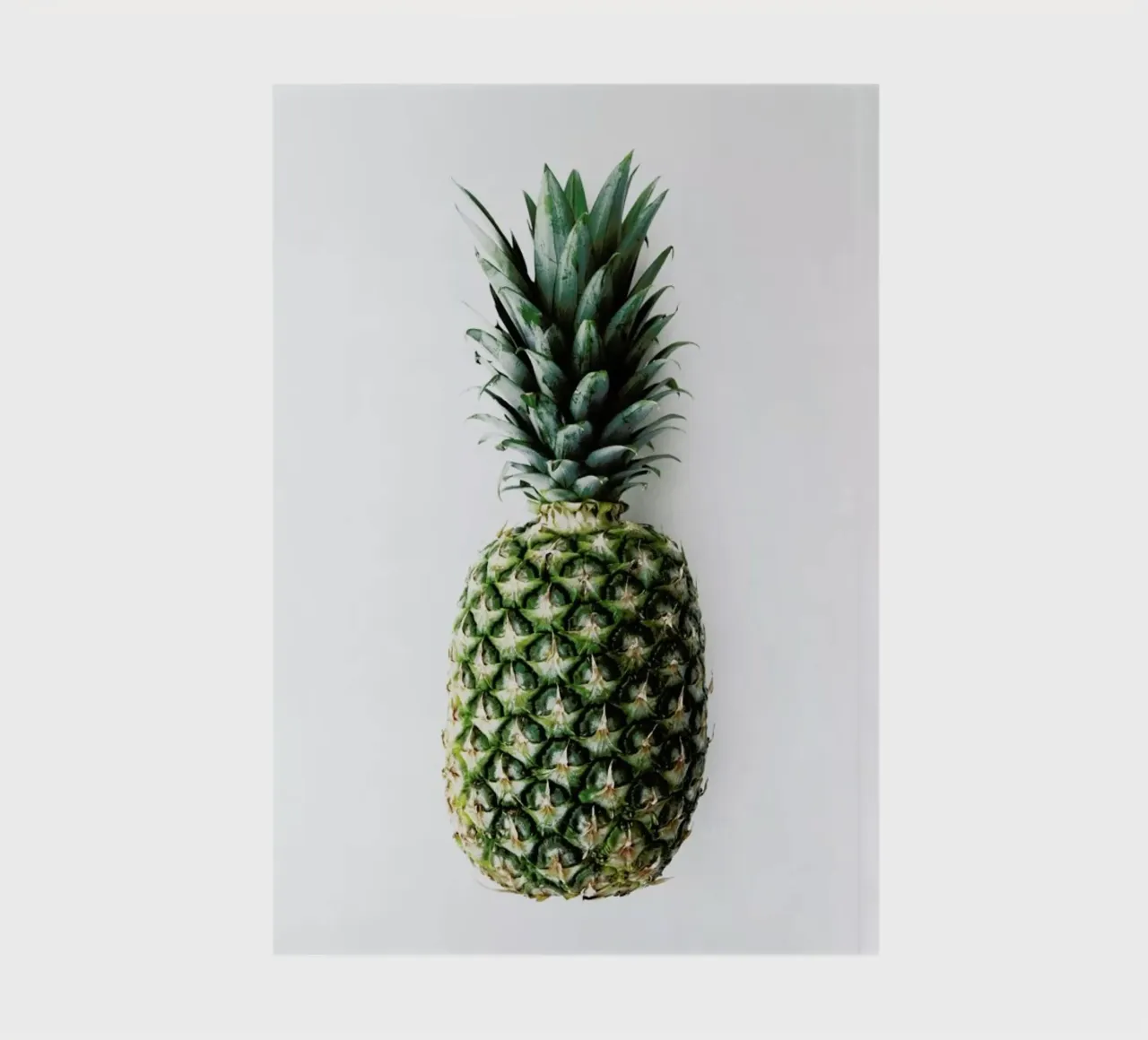 Pineapple notebook by Miles of Light