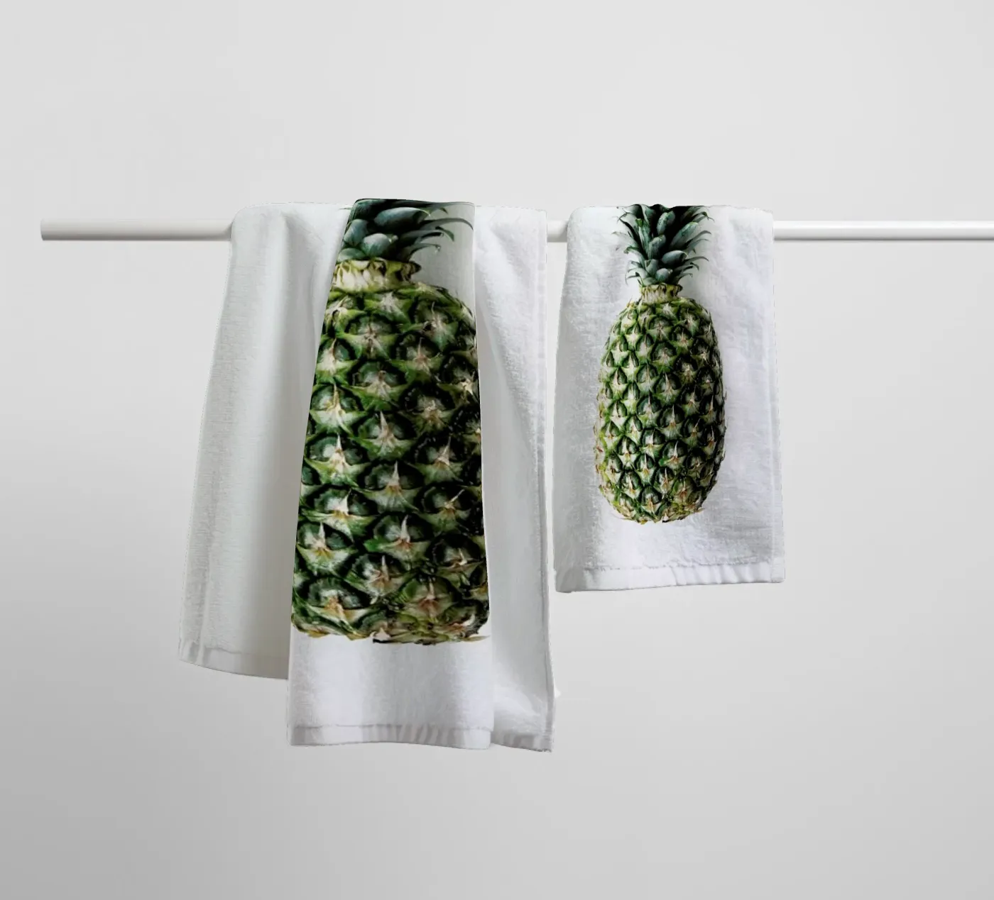 Pineapple badhanddoek van Miles of Light