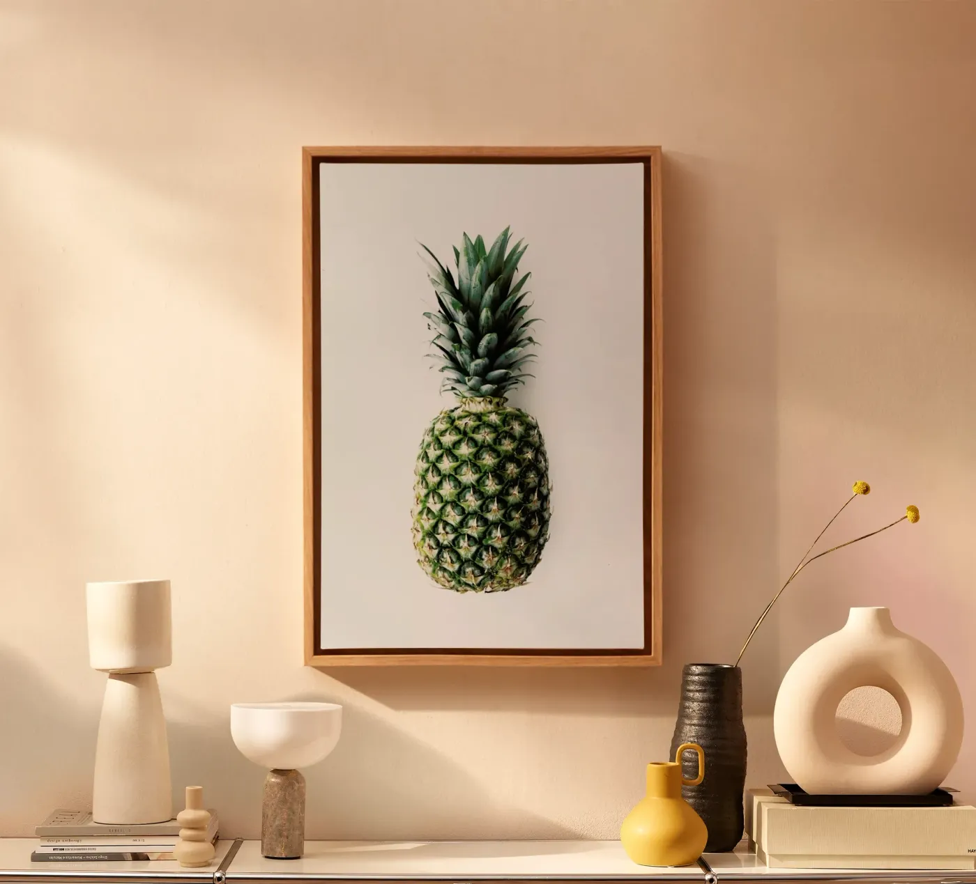 Pineapple canvas van Miles of Light
