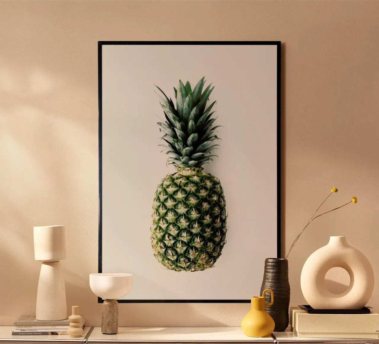 Pineapple Poster von Miles of Light