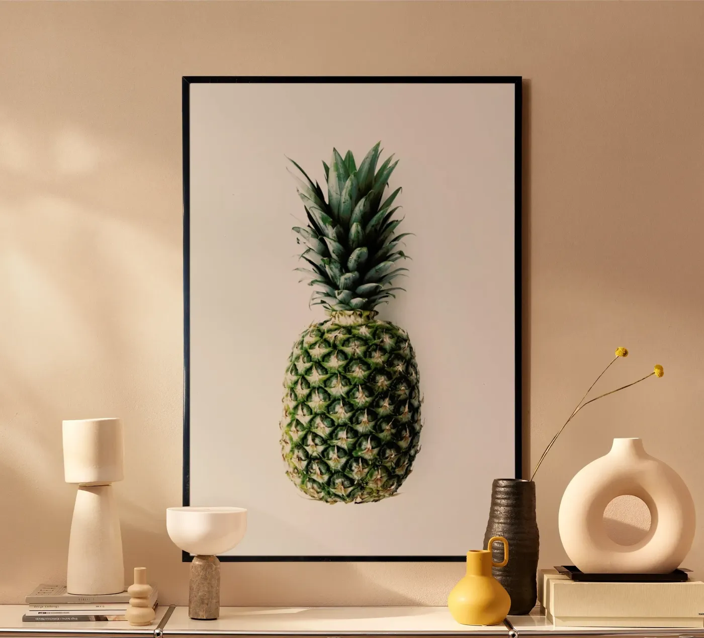 Pineapple poster by Miles of Light