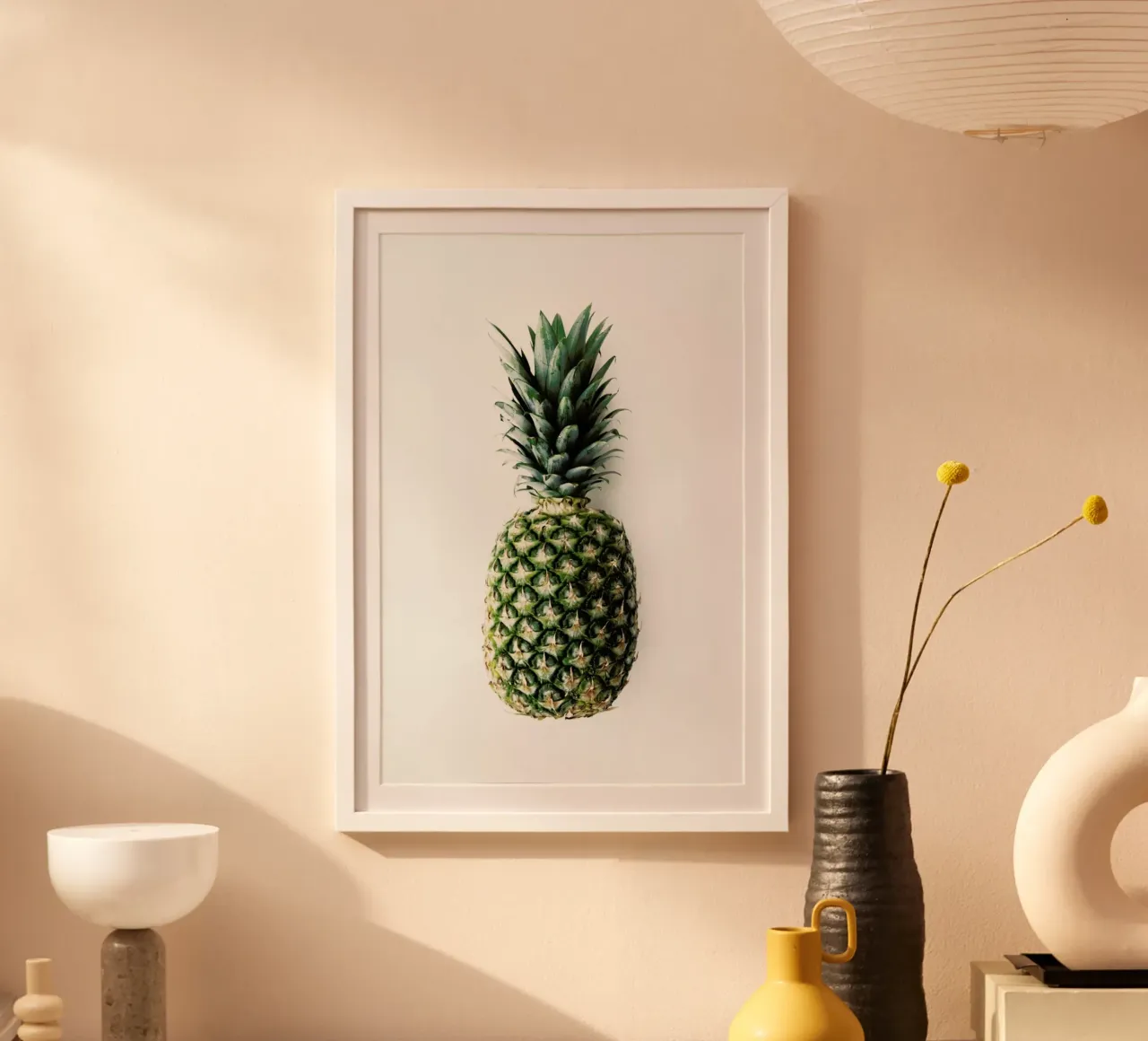 Pineapple Poster von Miles of Light