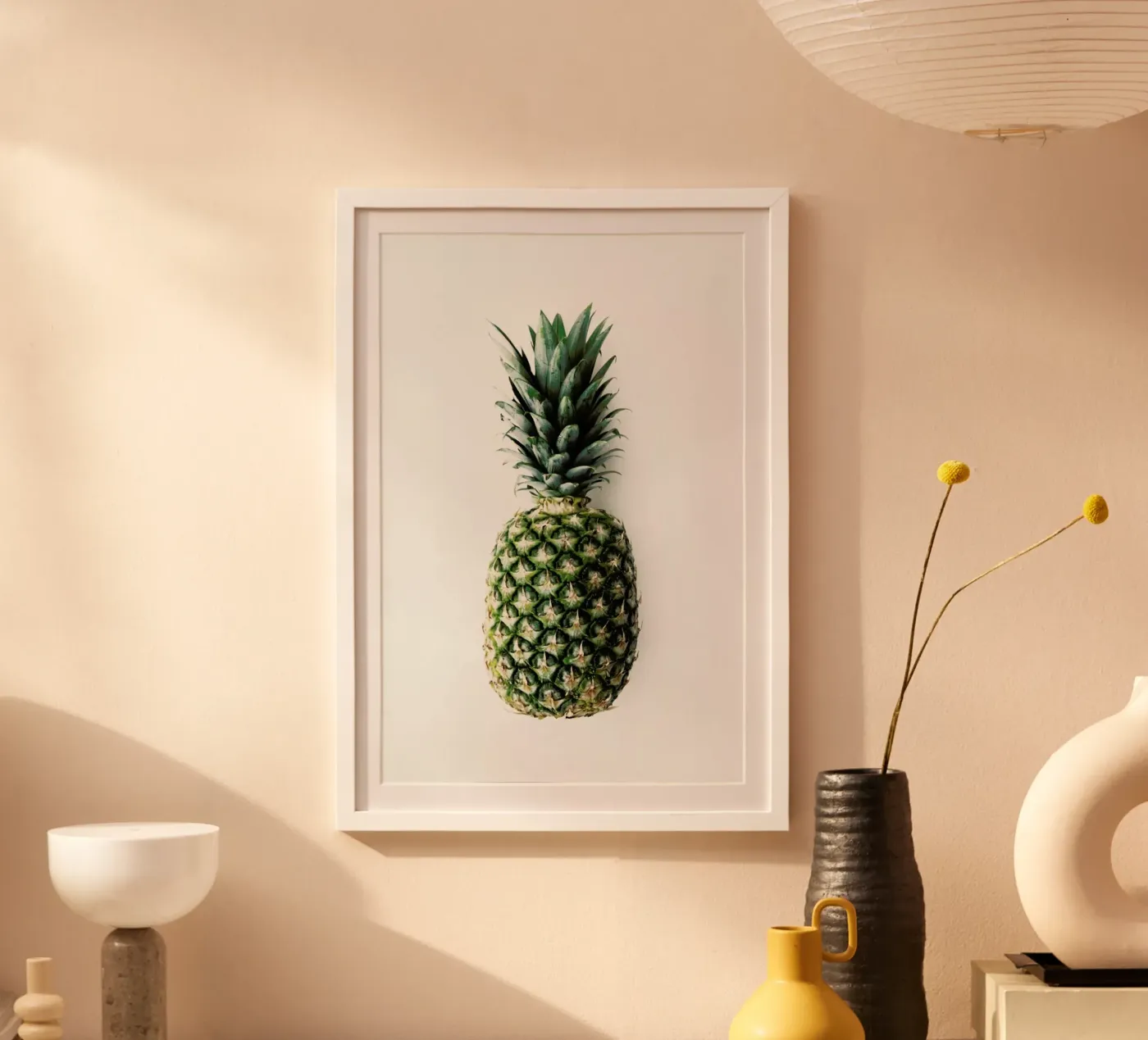Pineapple poster by Miles of Light