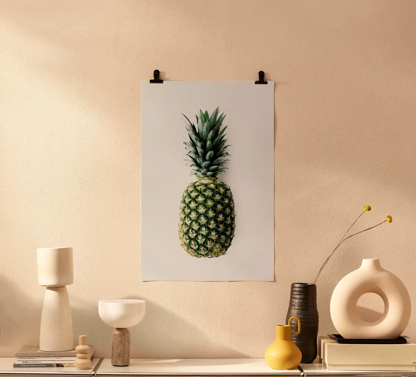 Pineapple poster by Miles of Light