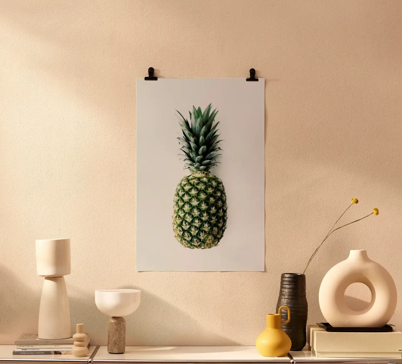 Pineapple Poster von Miles of Light