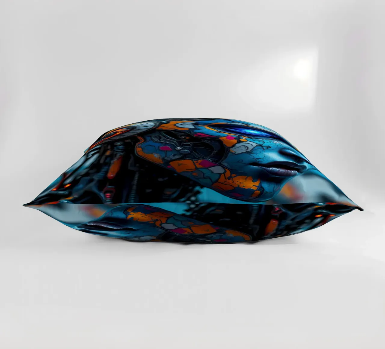 Robot cibernetico femminile cuscino da 🎁 NOBELART